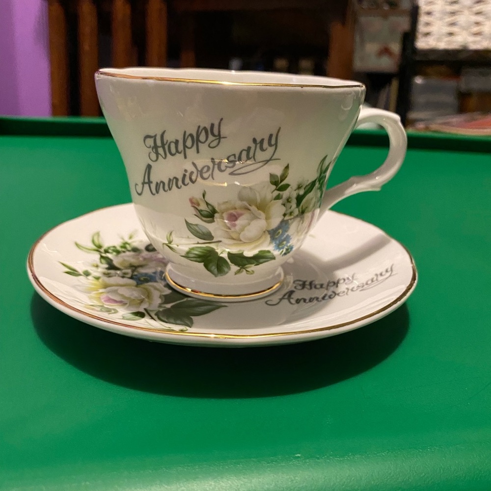 New Tea Cup and Saucer